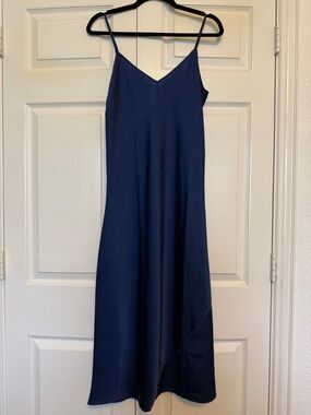 Women's Navy Knix Slip Dress